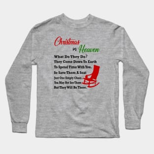 Christmas in Heaven Long Sleeve T-Shirt